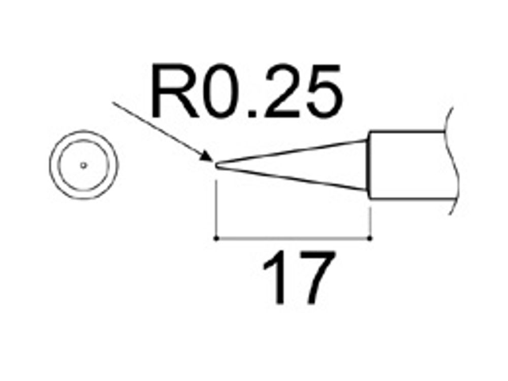 HAKKO Presto Tip 980-T-Bl, Tip for the Presto 980/981
